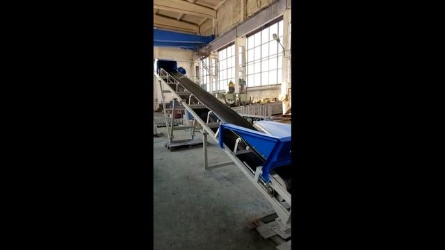 Конвейер ленточный желобчатый наклонный КЛЖН-500х6400-4 (Клинцы)