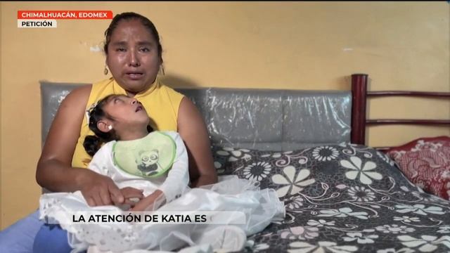 Conoce la historia de Katia. Una pequeña que sigue luchando día con día.