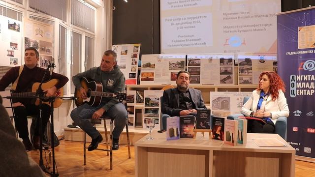 НЕДЕЉА НОВОСАДСКИХ ПИСАЦА (5 дан) - Разговор са лауреатом Радованом Влаховићем