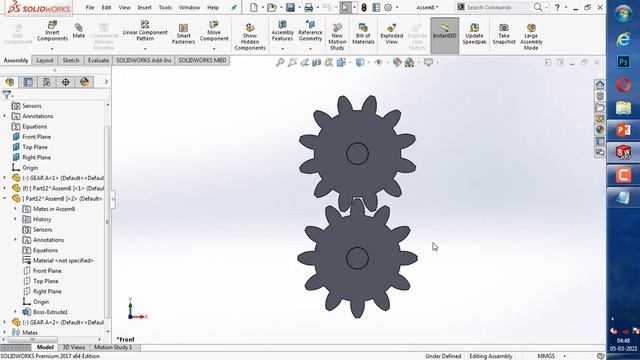Assembly 2 : SOLIDWORKS Tutorial for Beginners #CaddShip 11