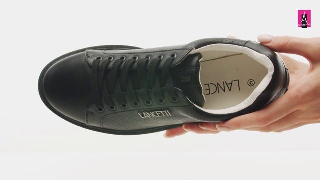 Видеообзор I Мужские кеды LANCETTI 3185818