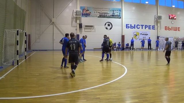 20.01.18. Ветераны 40. "Флагман" - "ПродГород"   1:7. Весь матч.