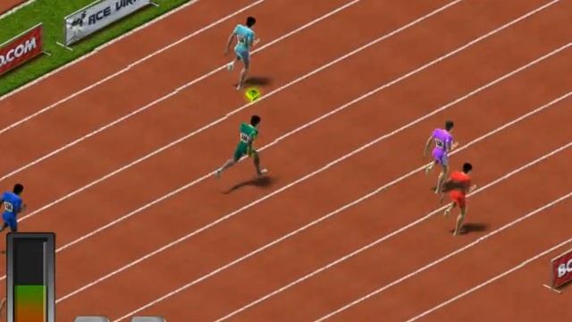 Бег 100м/ Running competition 100m v2