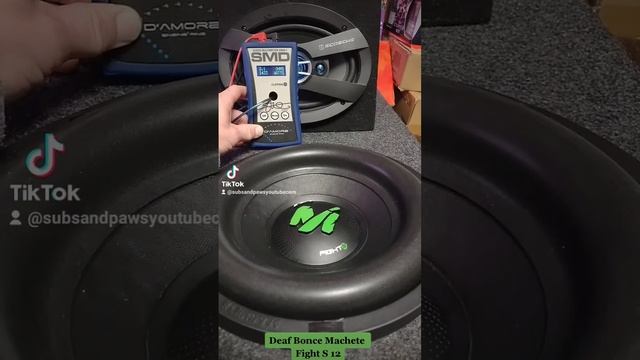Deaf Bonce Machete Fight S 12 Car Subwoofer Taramps HD3000 #car #amplifier #short #shorts #bass #su
