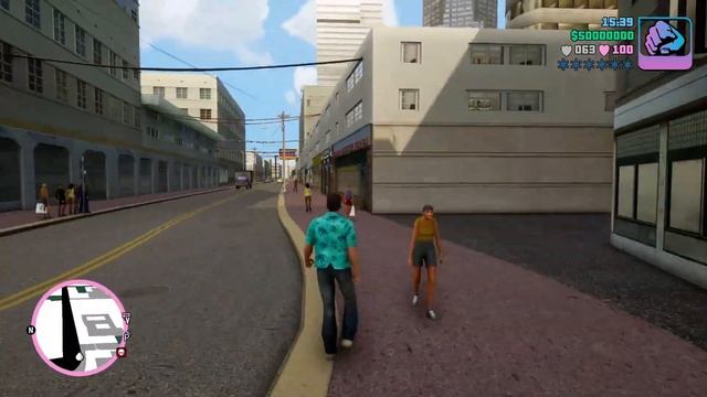 WALK ACROSS THE MAP TIMELAPSE IN GTA TRILOGY DEFINITIVE EDITION