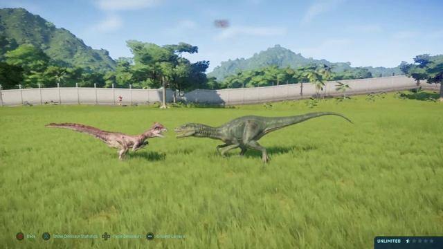 Herrerasaurus vs Deinonychus: Jurassic World Evolution