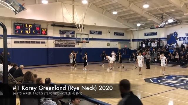 Korey Greenland Scout Film @ Bronxville, 1-16-20