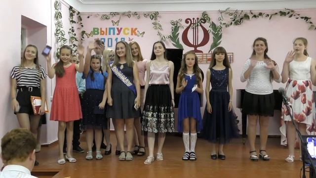 Маша Черниговская. Выпускной вечер в СДМШ