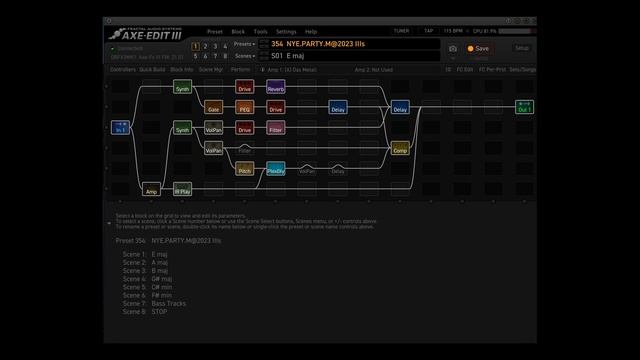 Axe-Fx III Mk II - NYE.PARTY.2023 - Free Axe-Fx III Preset!