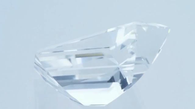 HD 11.15 ct Goshenite VVS Triangle, White Emerald, Natural brazilian Beryl, White Morganite
