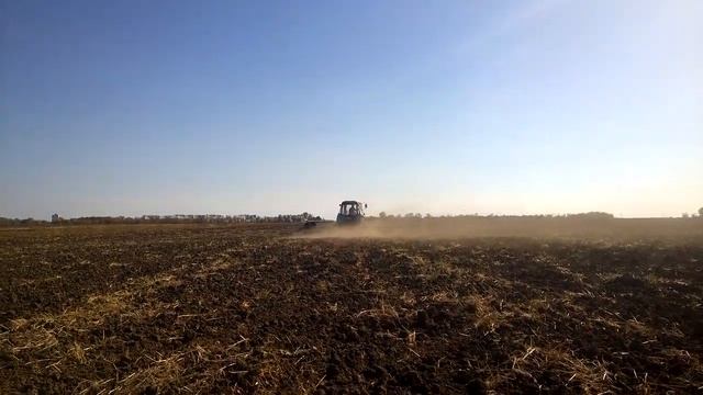 полевые испытания бороны ротационной - кольчатой БРК 6,5