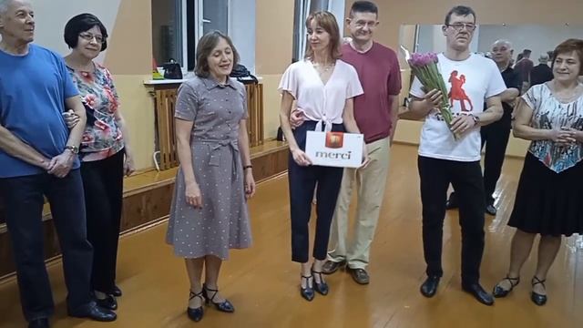 Поздравление от учеников школы танцев НОН-СТОП