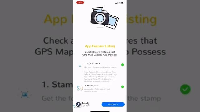 INSTALLAZIONE APP GEO MAP CAMERA