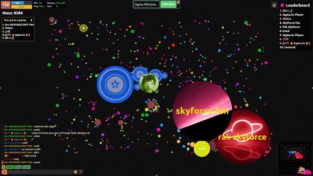 The Agma.io Atlas