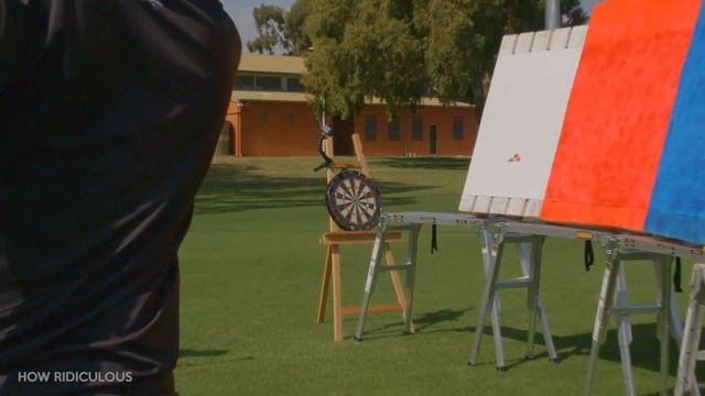IMPOSSIBLE DARTS BULLSEYE! (6 PALLET SKIP)
