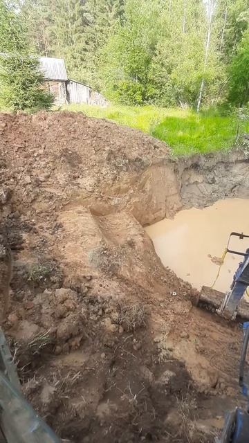 как копать пруд на участке