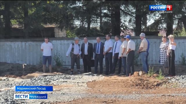 Новый стадион в Мариинском Посаде откроется в середине сентября