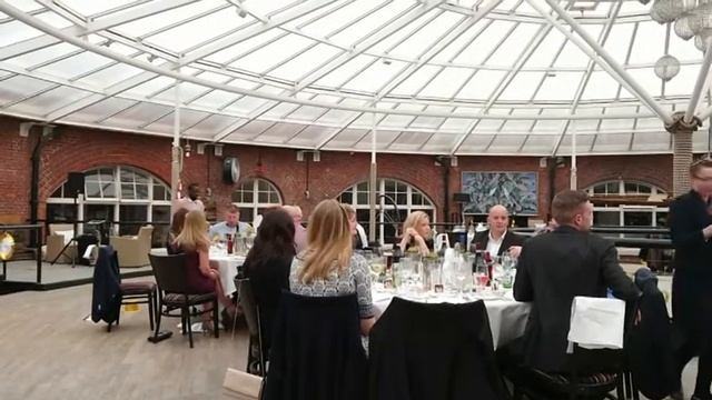 Epic saxophonist plays at birthday celebration on No Man's Land Fort