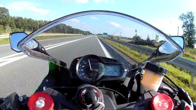 Kawasaki ZX6R 636 2016 acceleration 0-200kph
