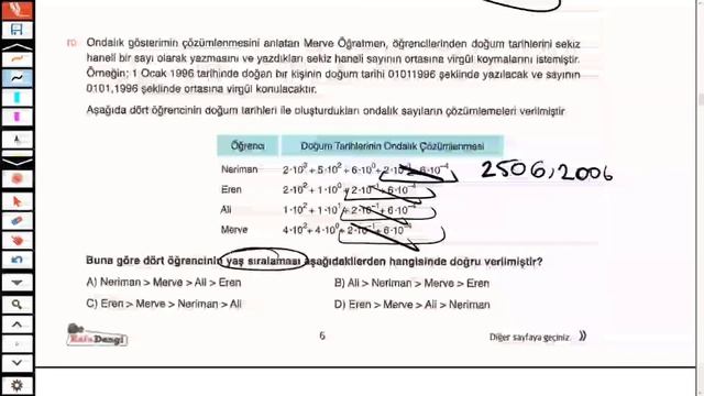 LGS Matematik Denemesi-5