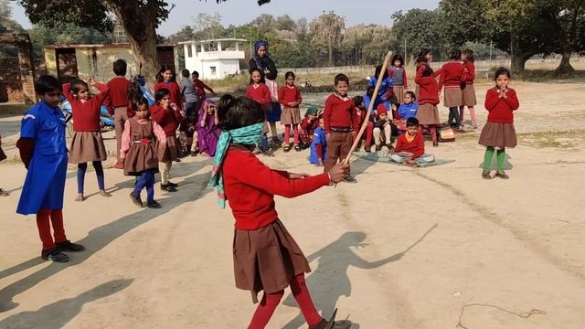 जिसकी लाठी, उसकी बाल्टी / मजेदार गतिविधि An interesting outdoor game #mamtaankit