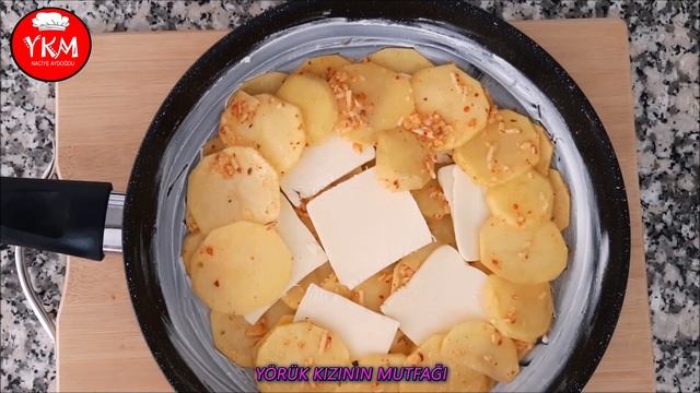 3 PATATES Varsa 5 DAKİKA da TAVADA KAHVALTILIK Hazır 👌 Patatesle Yapılacak En Kolay Kahvaltılık