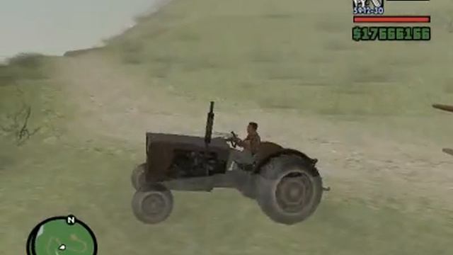 Grand Theft Auto San Andreas Украли Кукурузник
