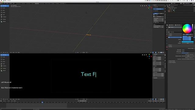 Blender 2.8 Addon Text FX  EEVEE  Typing Text effects
