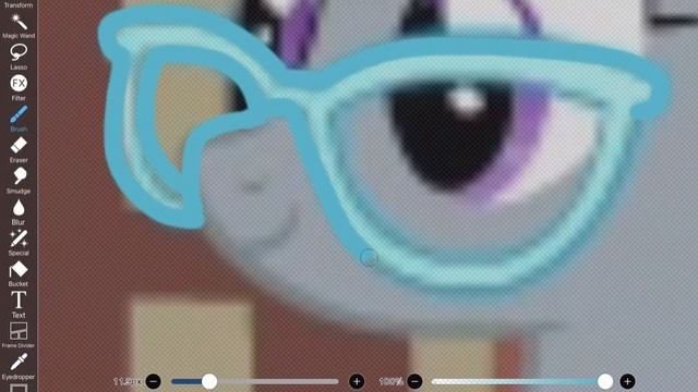 Diamond Tiara and Silver Spoon [Speedpaint]