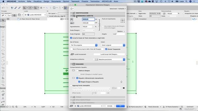 Come gestire in ARCHICAD i Lucidi di un DWG collegato