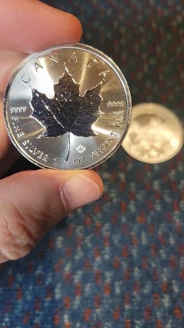 Canadian Silver Maple Leaf Coin
