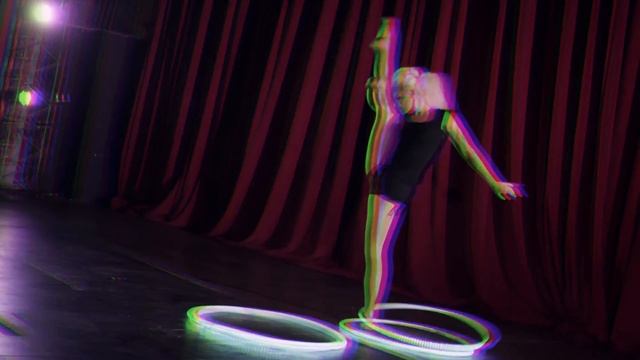 Nat Harris Entertainment presents Lisa LED hula hoops