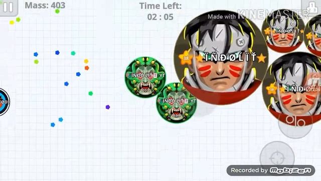 Takeover agar.io mobile #4 medusa/herculas/indolit