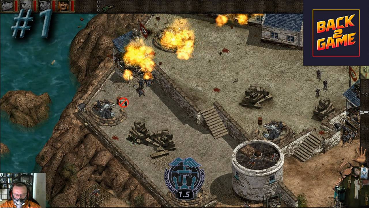 Commandos: Beyond the Call of Duty #1. Миссия 1 "Конец света"