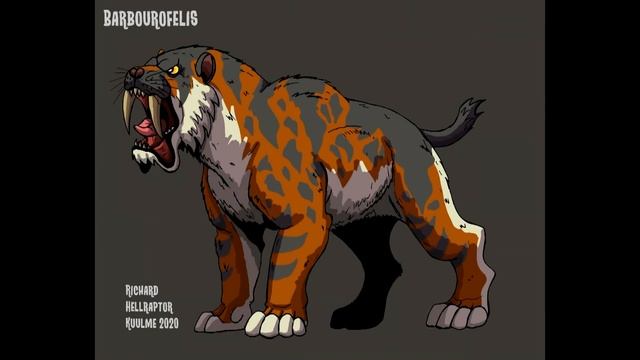 Top 5 Cenozoic  Cenozoic Carnivorous Mammals by Нellraptorstudios