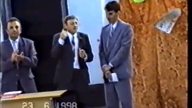 выпускной 1998 г.(Песочинская ООШ)