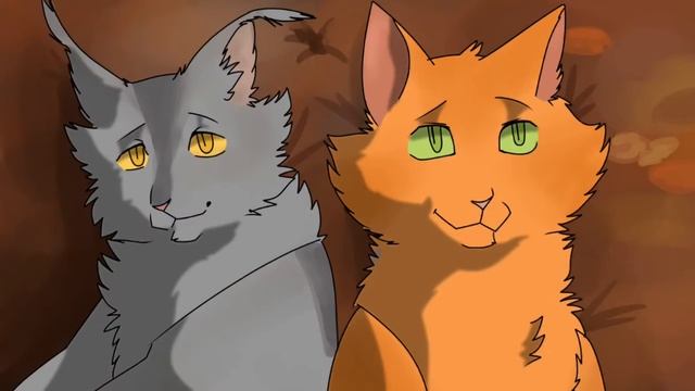 part 13 | cat warriors MAP 💕Крутобок и Огнегрив💕