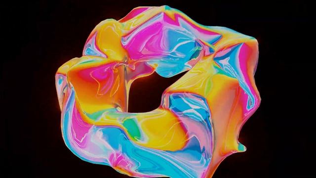 Colorola glass, colorola - Blender render #4