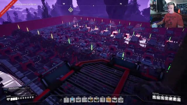 Satisfactory face reveal Update 4 starter base complete