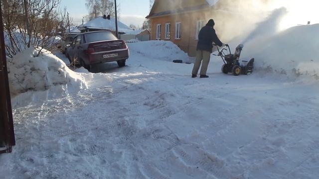 Битва со снегом