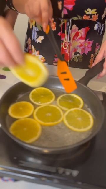 Жарим апельсины в сиропе