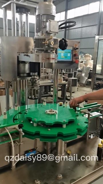 auto ropp screw capping machine aluminum caps pilfer proof capping machine