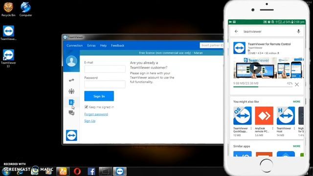 CONTROL PC WITH ANDROID PHONE |remote desktop control IN TAMIL