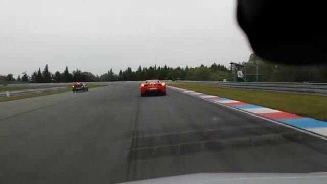 Ferrari Italia vs Megane RS Brno by Pavel Hudecek