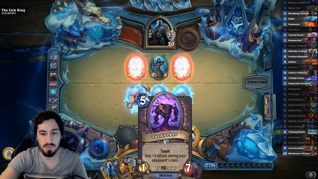 Hearthstone: Defeating Lich King Boss Guide - Standard Warlock Deck