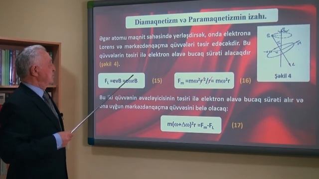 Elektrik və maqnetizm Videodərs 11 (Maddənin maqnit xassələri)