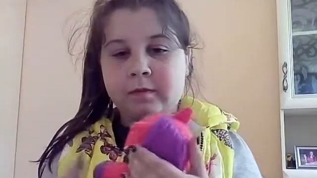 Обзор на новую работу из пряжи! Передаю привет Маша и Веронике!!