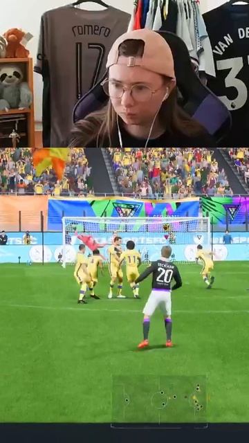 The Best Free Kick Taker In FC24 | jadielou92 on #Twitch #EAFC #FC24 #FOOTBALL #DAVIDBECKHAM #GAMER