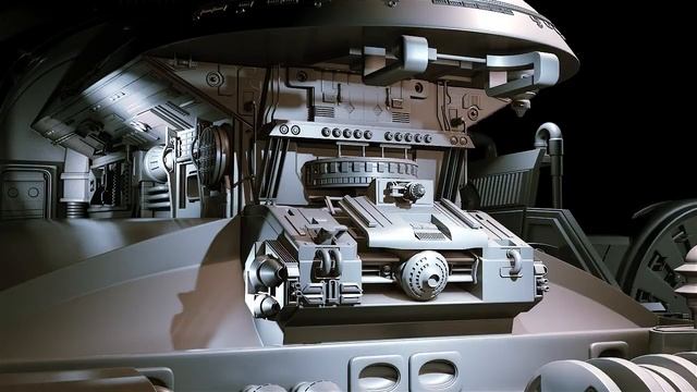 3Ds Max. Space Ship Designs Sideshow v4. Goliath StarShip. Please Watch In 720p