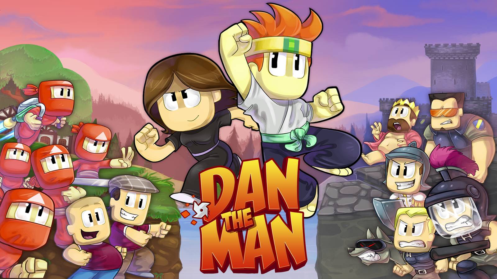 прохождение "Dan the man" часть 10 1,5